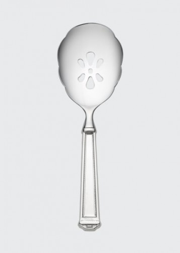Pierced Serving Spoon, Hollow Handle